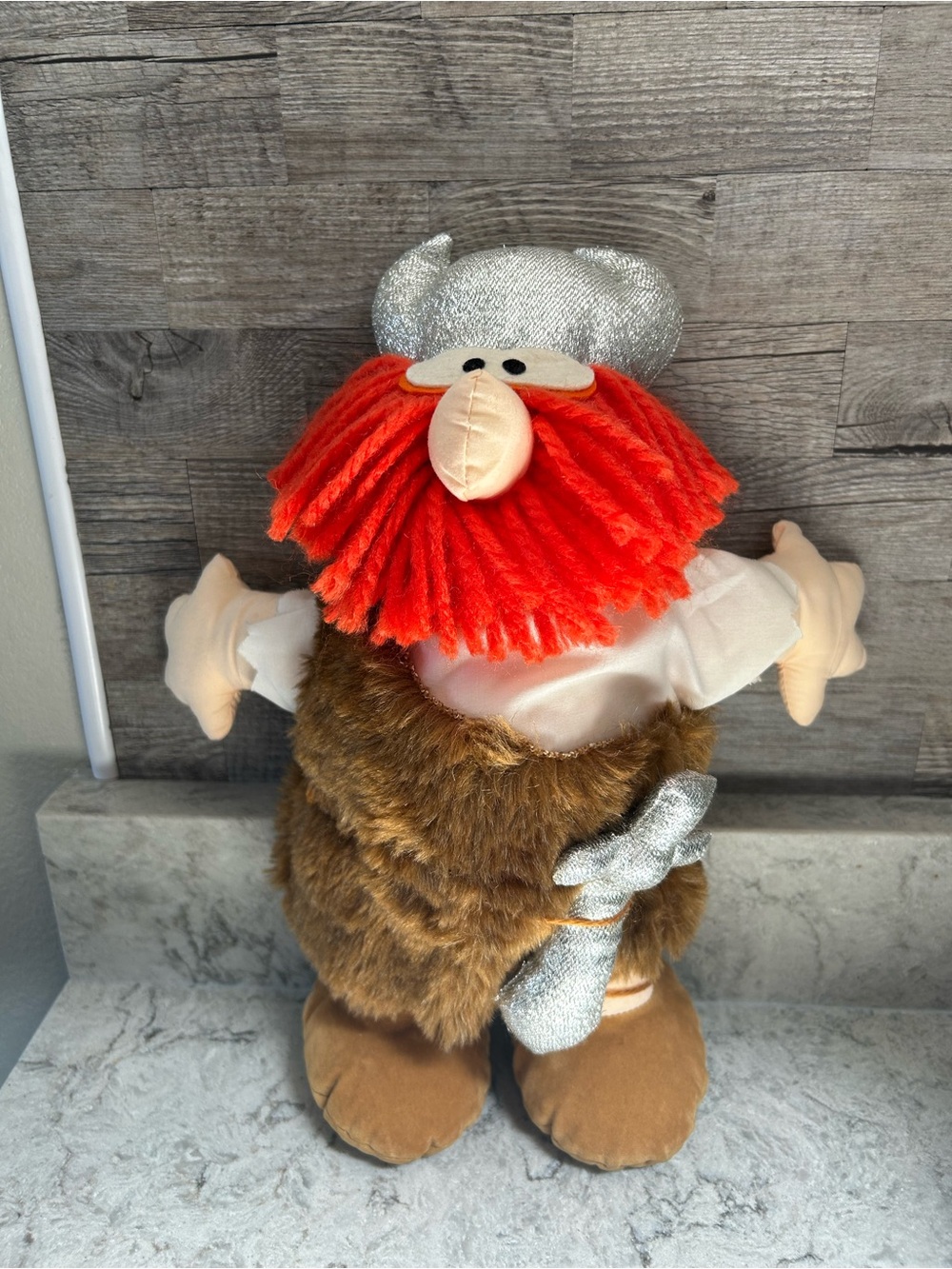 Hagar the Horrible. 1983 Plush Viking Figurine